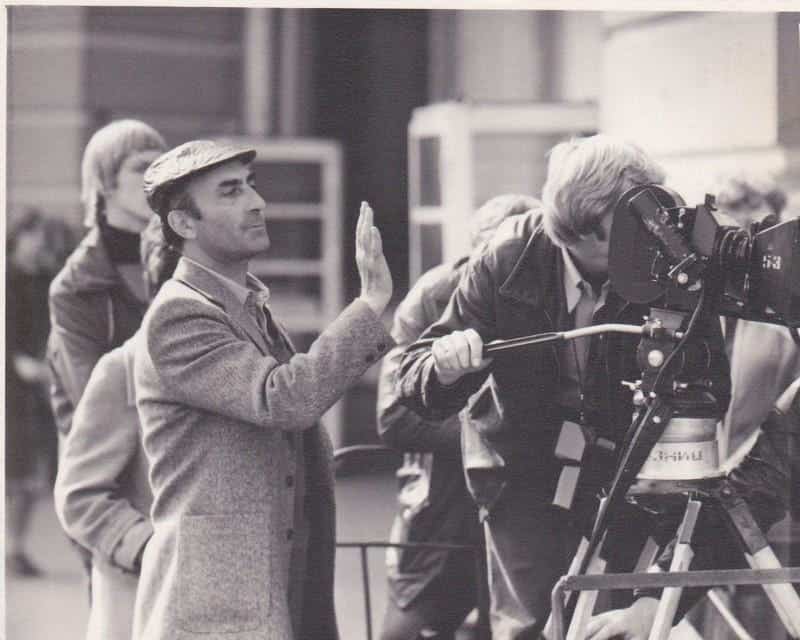 Сергей Микаэелян на съёмочной площадке. Фото из архива "Ленфильма"